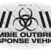 ZOMBIE OUTBREAK RESPONSE VEHICLE Sticker - Image 2