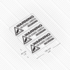 3x WARNING ON BOARD CAMERA RECORDING Stickers - Image 2