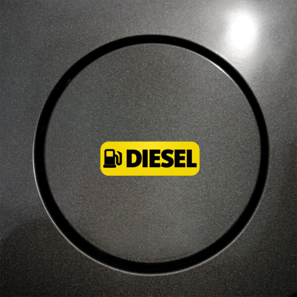 2x DIESEL FUEL Stickers - Image 2