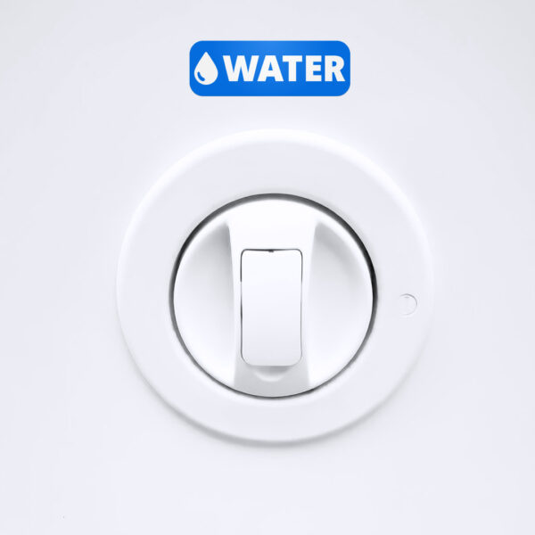 2x WATER Stickers - Image 2