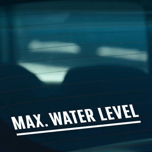2X Maximum Water Level Stickers - Image 2