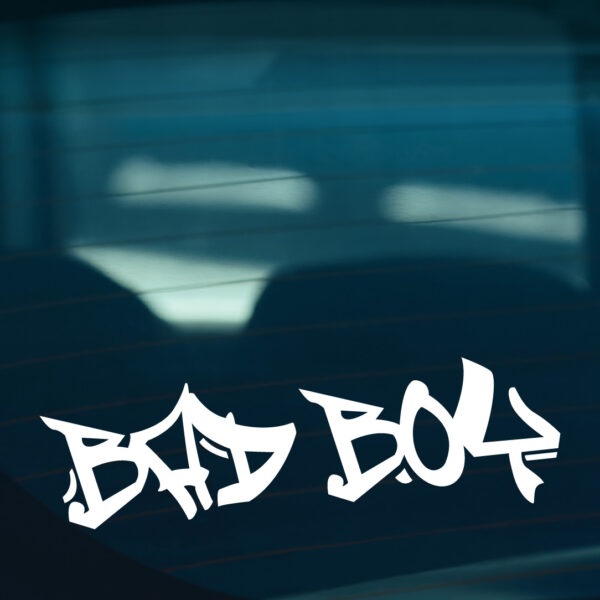 Bad Boy Graffiti Sticker - Image 2