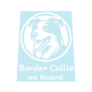Border Collie On Board Sticker