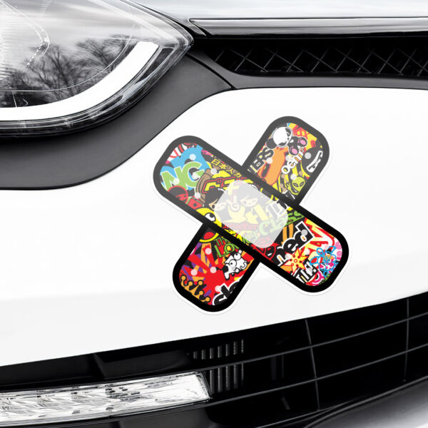 Sticker Bomb Plaster Sticker - Image 2