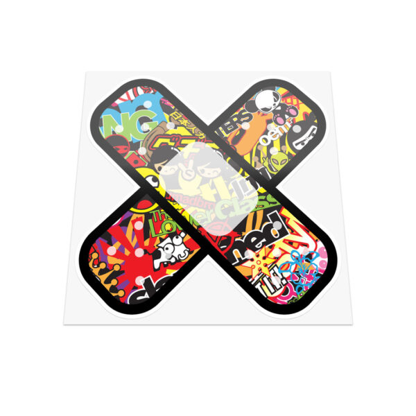 Sticker Bomb Plaster Sticker