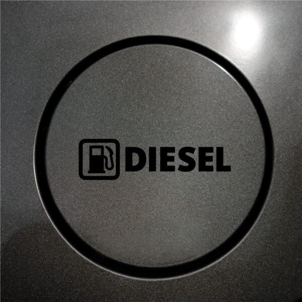 2X Diesel Fuel Medium Size Stickers - Image 2