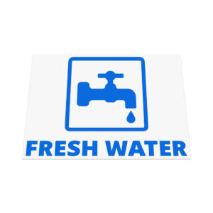 Fresh Water Sticker