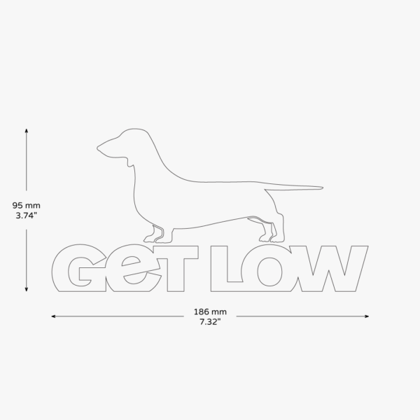 Get Low Sticker - Image 3