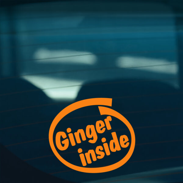 Ginger Inside Sticker - Image 2