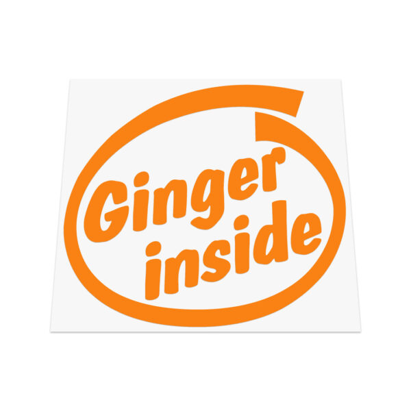 Ginger Inside Sticker