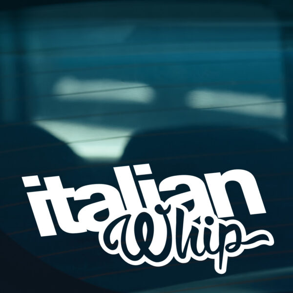 Italian Whip Sticker - Image 2