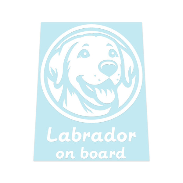 Labrador On Board S2 Sticker