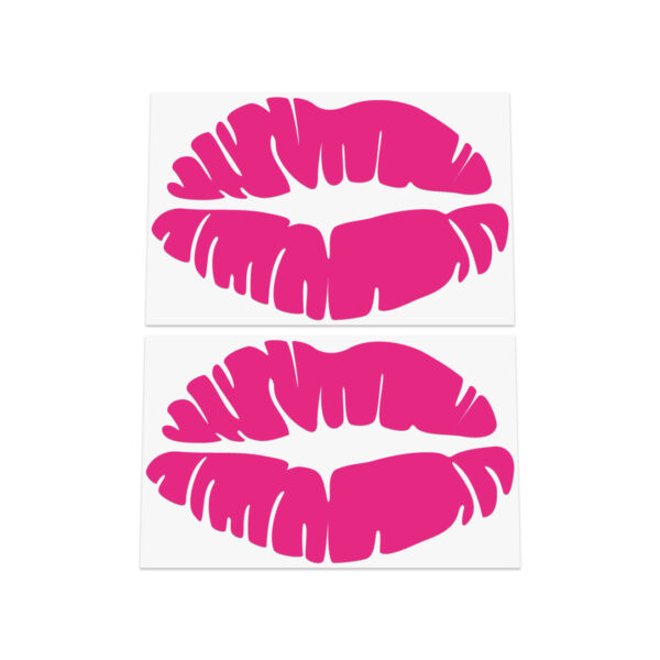 2X Lips Stickers