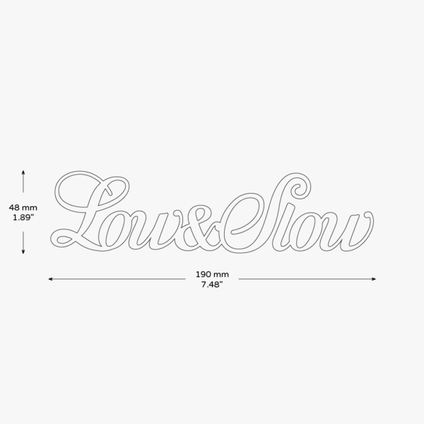 Low And Slow S2 Sticker - Image 3