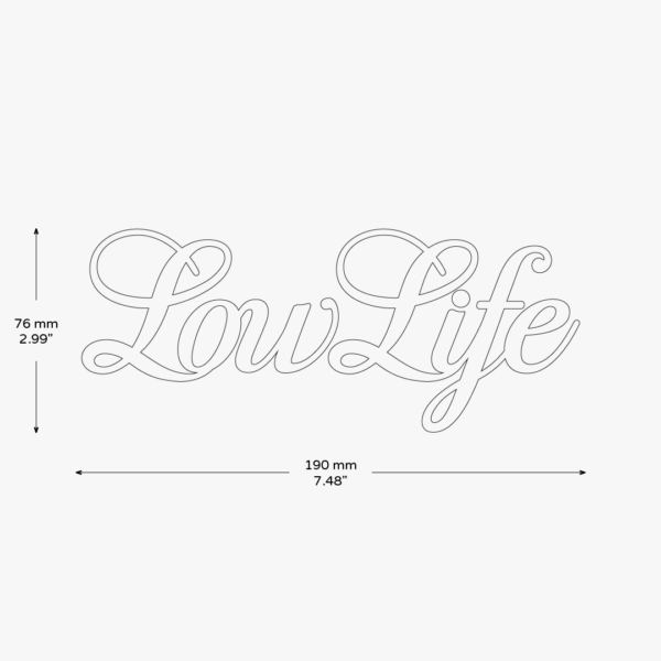 Low Life Sticker - Image 3