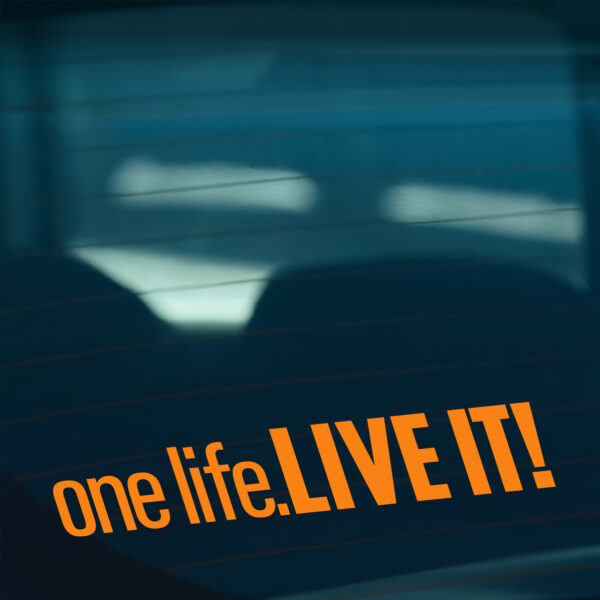 One Life Live It Sticker - Image 2