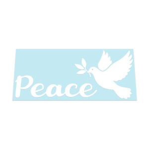 Peace Dove Sticker