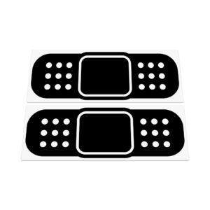 2X Plaster Stickers