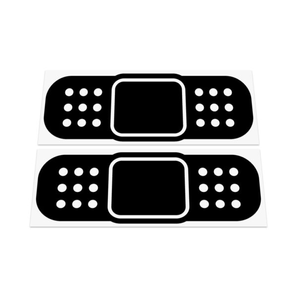2X Plaster Stickers