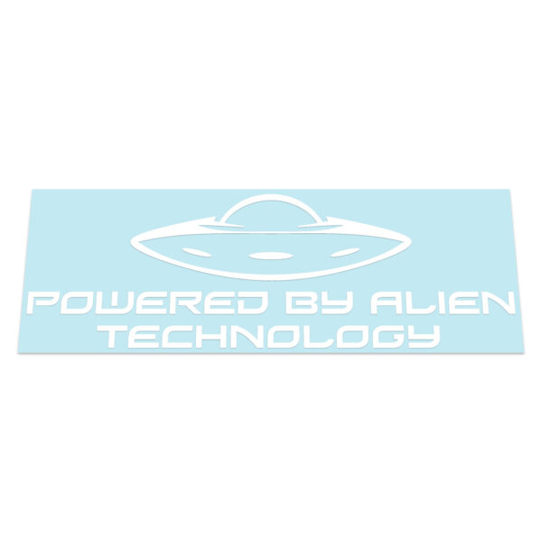 Powered by Alien Technology Sticker