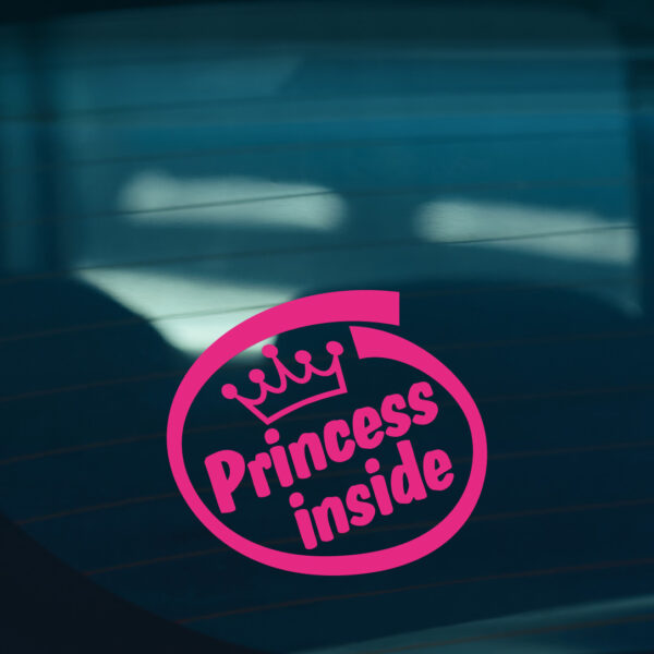 Princess Inside Sticker - Image 2