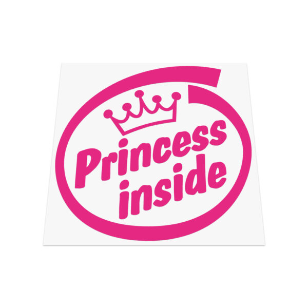 Princess Inside Sticker