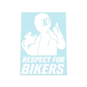 Respect for bikers Sticker