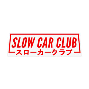 Slow Car Club S2 Sticker