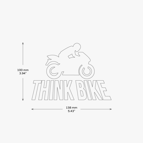 Think Bike S3 Sticker - Image 3